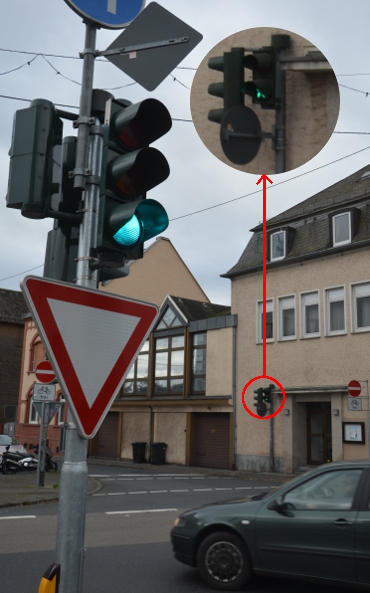 Problematische Ampelschaltung Problematische Ampelschaltung