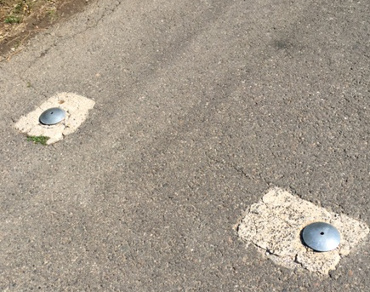 Geschlossene Pfostenlöcher Geschlossene Pfostenlöcher