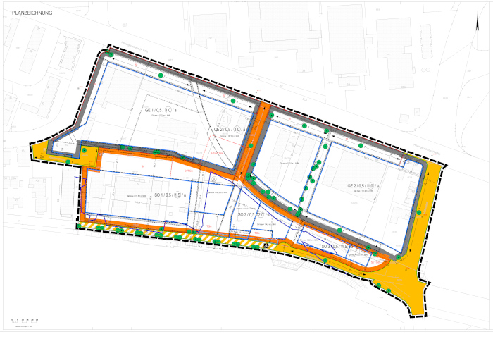 Plangebiet Osthafen Plangebiet Osthafen