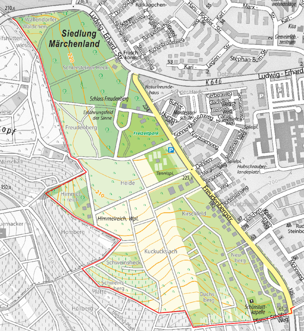 Gemarkungsgrenze Gemarkungsgrenze