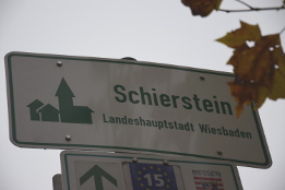 Montiertes Ortsschild Montiertes Ortsschild